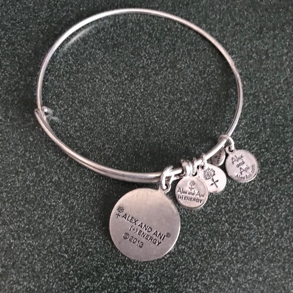 Alex and Ani Silver Expandable Wire Bracelet 2013 - Picture 6 of 16